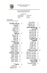 Soal Bahasa Arab 2010 Kelas XI.doc