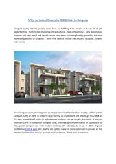 Why  we invest Money in 2BHK Flats in Gurgaon.pdf