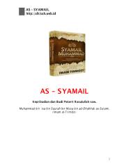 Asy Syamail Muhammadiyah (Kepribadian dan Budi Pekerti)- Imam At-Turmidzi.pdf