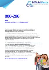 000-296 IBM WebSphere MQ V5.3 Solution Design.pdf