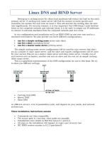 Configure the Linux DNS and BIND Server.pdf